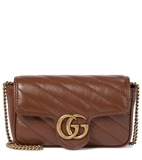 gucci super mini brown